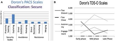 The experience of closeness and distance in the therapeutic relationship of patients with different attachment classifications: an exploration of prototypical cases